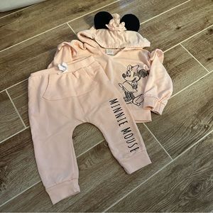 Disney Minnie Mouse jacket with matching sweat pants